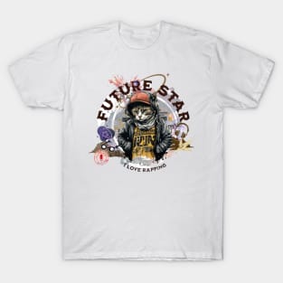 Future star - cat part-time pet T-Shirt